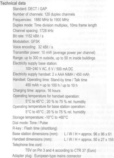 Технические характеристики - Audioline matrix 400