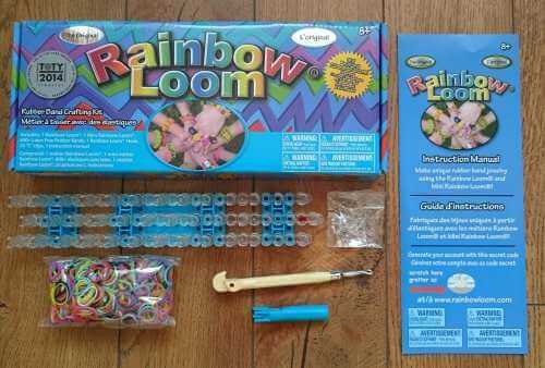 оригинальный наборы rainbow loom - распаковка