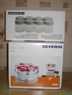 запасные баночки для йогуртницы severin